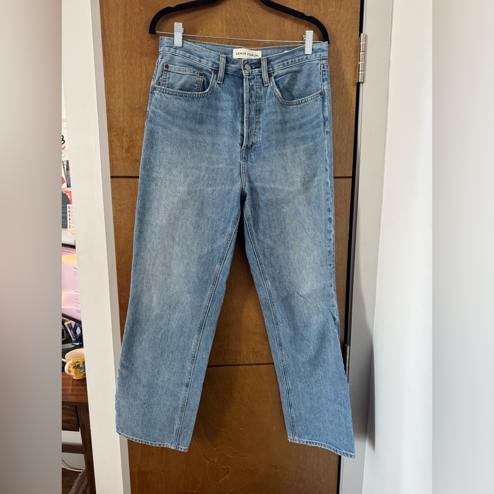 Denim Forum “The Joni” High Rise Loose Jeans – Size 28